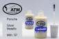 Preview: Porsche, Silver Metallic, 980 / S7: 20ml Lackstift + 20ml Klarlack - Set, von ATW Autoteile West.